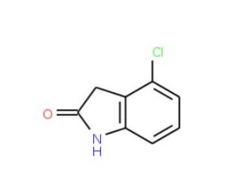 4-Chloro-1,3-dihydroindol-2-one (CAS 20870-77-3) - chemical structure image