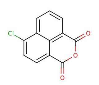 4-Chloro-1,8-naphthalic anhydride (CAS 4053-08-1) - chemical structure image