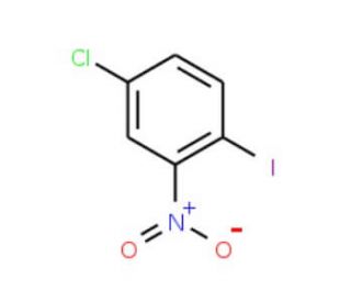 4-Chloro-1-iodo-2-nitrobenzene (CAS 5446-05-9) - chemical structure image