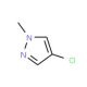4-Chloro-1-methyl-1H-pyrazole (CAS 35852-81-4) - chemical structure image