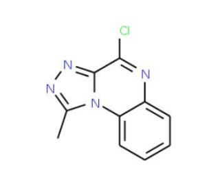4-Chloro-1-methyl[1,2,4]triazolo[4,3-a]quinoxaline (CAS 91895-39-5) - chemical structure image