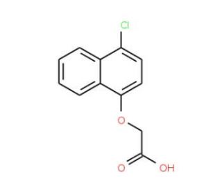 [(4-chloro-1-naphthyl)oxy]acetic acid (CAS 835-08-5) - chemical structure image