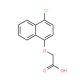 [(4-chloro-1-naphthyl)oxy]acetic acid (CAS 835-08-5) - chemical structure image