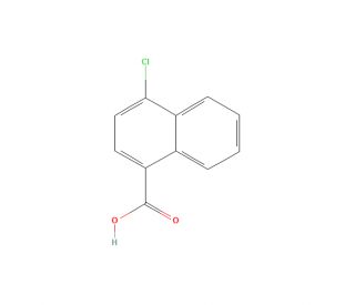 4-Chloro-1-napthalenecarboxylic Acid (CAS 1013-04-3) - chemical structure image