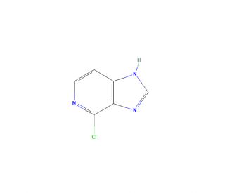 4-Chloro-1H-imidazo[4,5-c]pyridine (CAS 2770-01-6) - chemical structure image
