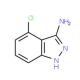 4-Chloro-1H-indazol-3-amine (CAS 20925-60-4) - chemical structure image