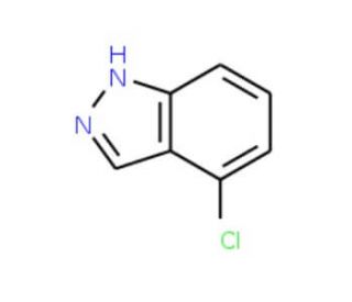 4-Chloro-1H-indazole (CAS 13096-96-3) - chemical structure image
