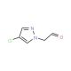 (4-Chloro-1H-pyrazol-1-yl)acetaldehyde - chemical structure image