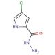 4-chloro-1H-pyrrole-2-carbohydrazide - chemical structure image