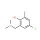 4-Chloro-2-[(dimethylamino)methyl]-6-methylbenzenol - chemical structure image