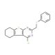 4-chloro-2-[(phenylthio)methyl]-5,6,7,8-tetrahydro[1]benzothieno[2,3-d]pyrimidine (CAS 128277-14-5) - chemical structure imag
