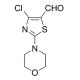 4-Chloro-2-(4-morpholinyl)-5-thiazolecarboxaldehyde (CAS 129880-84-8) - chemical structure image
