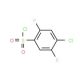 4-Chloro-2,5-difluorobenzenesulfonyl chloride (CAS 286932-78-3) - chemical structure image