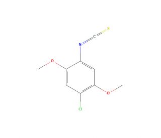4-Chloro-2,5-dimethoxyphenyl isothiocyanate (CAS 306935-82-0) - chemical structure image