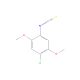 4-Chloro-2,5-dimethoxyphenyl isothiocyanate (CAS 306935-82-0) - chemical structure image