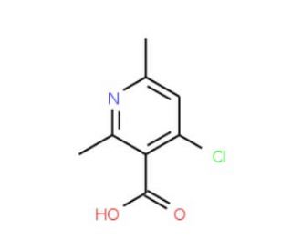 4-Chloro-2,6-dimethyl-nicotinic acid - chemical structure image