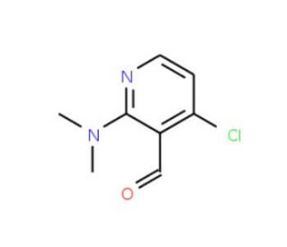 4-Chloro-2-(dimethylamino)nicotinaldehyde - chemical structure image