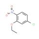 4-Chloro-2-ethoxy-1-nitrobenzene (CAS 29604-25-9) - chemical structure image