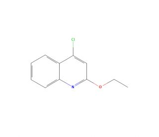 4-Chloro-2-ethoxyquinoline (CAS 91348-94-6) - chemical structure image