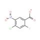 4-Chloro-2-fluoro-5-nitrobenzoic acid (CAS 35112-05-1) - chemical structure image