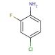 4-Chloro-2-fluoroaniline (CAS 57946-56-2) - chemical structure image