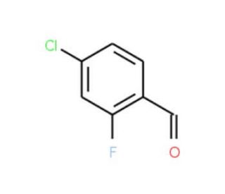4-Chloro-2-fluorobenzaldehyde (CAS 61072-56-8) - chemical structure image