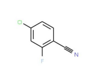 4-Chloro-2-fluorobenzonitrile (CAS 57381-51-8) - chemical structure image