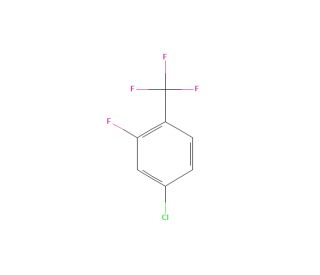 4-Chloro-2-fluorobenzotrifluoride (CAS 94444-59-4) - chemical structure image