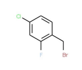 4-Chloro-2-fluorobenzyl bromide (CAS 71916-82-0) - chemical structure image