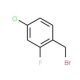 4-Chloro-2-fluorobenzyl bromide (CAS 71916-82-0) - chemical structure image