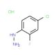4-Chloro-2-fluorophenylhydrazine hydrochloride (CAS 64172-78-7) - chemical structure image