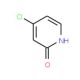 4-Chloro-2-hydroxypyridine (CAS 40673-25-4) - chemical structure image