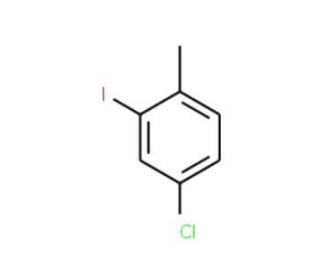 4-Chloro-2-iodotoluene (CAS 33184-48-4) - chemical structure image
