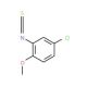 4-chloro-2-isothiocyanato-1-methoxybenzene (CAS 63429-99-2) - chemical structure image