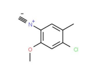 4-Chloro-2-methoxy-5-methylphenyl isocyanide (CAS 1930-96-7) - chemical structure image