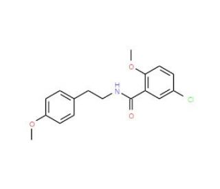 4-Chloro-2-methoxy-N-[2-(4-methoxyphenyl)ethyl]benzamide (CAS 885279-88-9) - chemical structure image