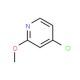 4-Chloro-2-methoxypyridine (CAS 72141-44-7) - chemical structure image
