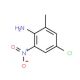 4-Chloro-2-methyl-6-nitroaniline (CAS 62790-50-5) - chemical structure image