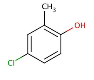 4-Chloro-2-methylphenol (CAS 1570-64-5) - chemical structure image