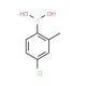 4-Chloro-2-methylphenylboronic acid (CAS 209919-30-2) - chemical structure image