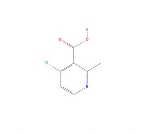 4-Chloro-2-methylpyridinecarboxylic Acid (CAS 914219-06-0) - chemical structure image