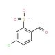 4-Chloro-2-(methylsulfonyl)benzaldehyde (CAS 36914-69-9) - chemical structure image