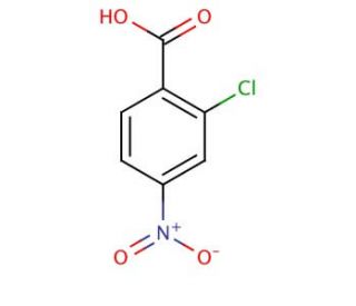 4-Chloro-2-nitrobenzoic acid (CAS 6280-88-2) - chemical structure image