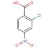 4-Chloro-2-nitrobenzoic acid (CAS 6280-88-2) - chemical structure image