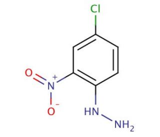 (4-chloro-2-nitrophenyl)hydrazine (CAS 54454-57-8) - chemical structure image