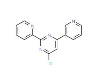 4-Chloro-2-(pyridin-2-yl)-6-(pyridin-3-yl)-pyrimidine - chemical structure image