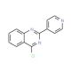 4-chloro-2-pyridin-4-ylquinazoline (CAS 6484-27-1) - chemical structure image