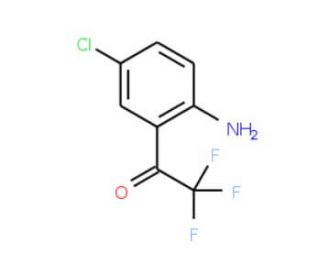 4-Chloro-2-trifluoroacetylaniline (CAS 154598-53-5) - chemical structure image