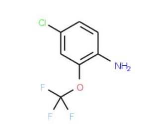 4-Chloro-2-(trifluoromethoxy)phenylamine (CAS 175205-77-3) - chemical structure image
