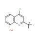 4-Chloro-2-(trifluoromethyl)-8-quinolinol - chemical structure image